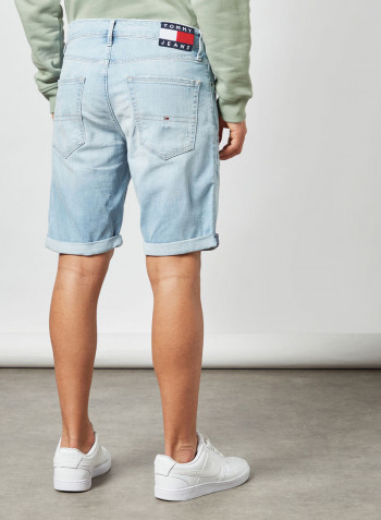 Scanton Slim Fit Shorts Blue