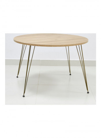 5-Piece Graham Coffee And Nesting Table Set Brown 241x267x241cm