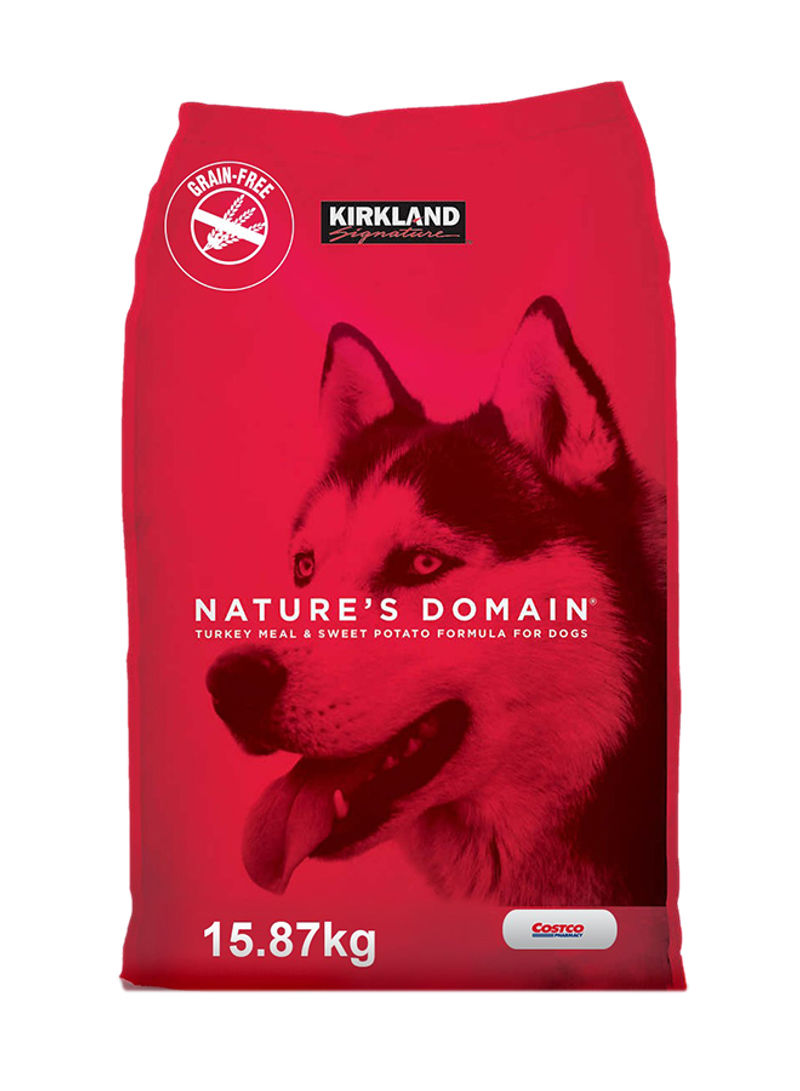 Nature's Domain Turkey Dog Food Multicolour 15.87kg
