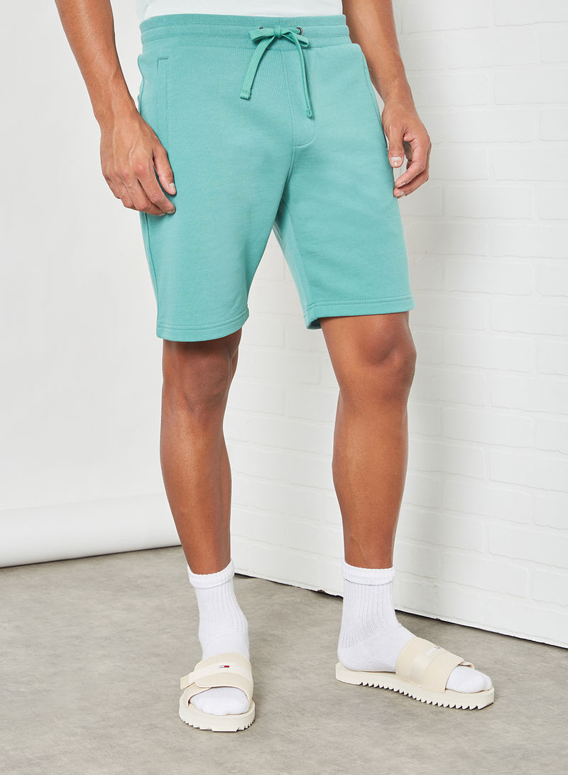 Organic Cotton Shorts Blue/Green