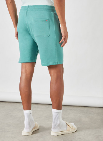 Organic Cotton Shorts Blue/Green