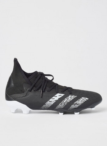 Predator Freak.3 Firm Ground Cleats أسود