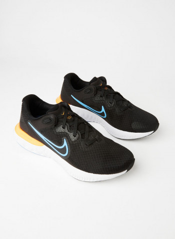 Renew Run 2 Running Shoes Black/Coast/Dk Smoke Grey/Total Orange