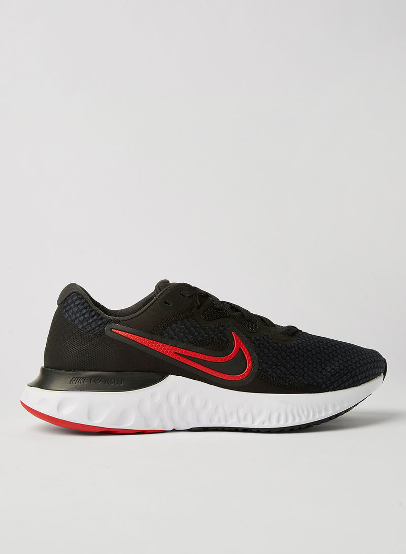 Renew Run 2 Running Shoes Black/Univ Red/Dk Smoke Grey/White