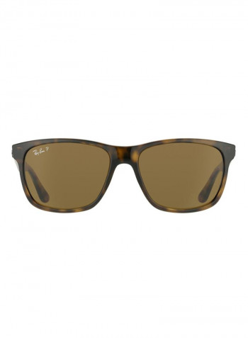 Men's Polarized Wayfarer Sunglasses - Lens Size: 57 mm