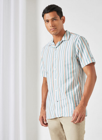 Stripe Organic Cotton Shirt Multicolour