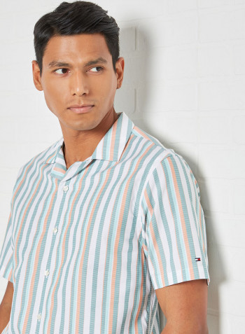 Stripe Organic Cotton Shirt Multicolour