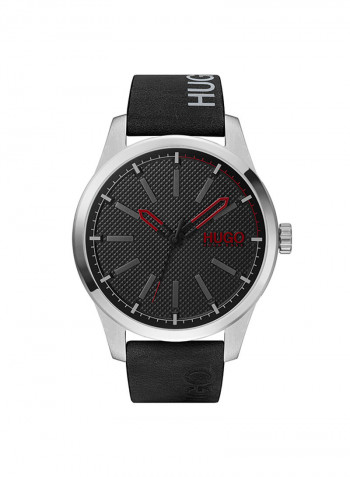 Men's Leather Analog Wrist Watch 1530146
