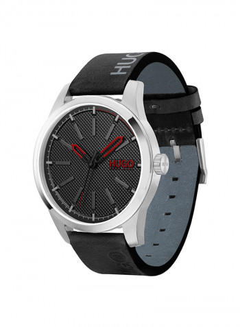 Men's Leather Analog Wrist Watch 1530146