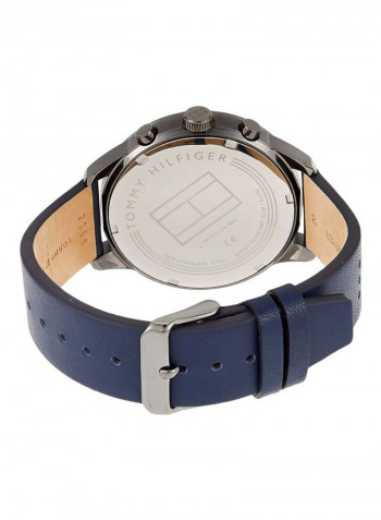 Men's Leather Analog Wrist Watch 1791578