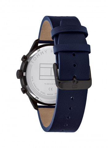 Men's Leather Analog Wrist Watch 1791578