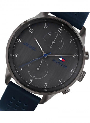 Men's Leather Analog Wrist Watch 1791578