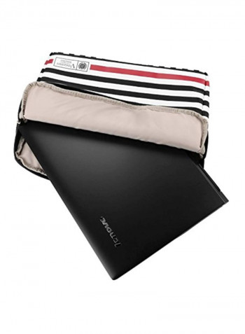 Protective Sleeve Case For Laptops With HDMI Cables 13.3-Inch 13.3inch Black/White/Red