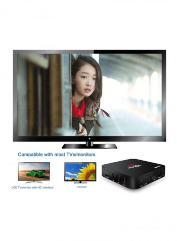 Android Set Top Box V88 Plus Black