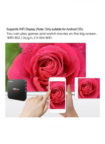 Android Set Top Box V88 Plus Black