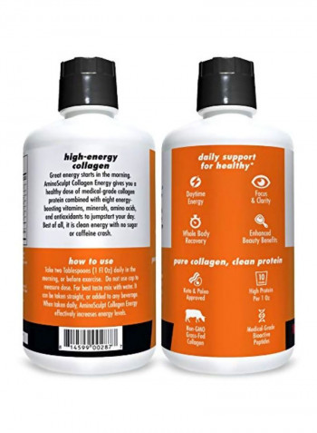 Aminosculpt Collagen Energy Dietary Supplement
