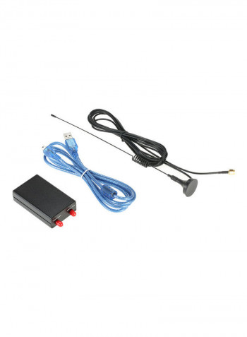 UV HF RTL-SDR USB Tuner Receiver E222 Black 31cm