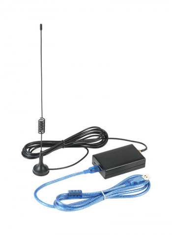 UV HF RTL-SDR USB Tuner Receiver E222 Black 31cm