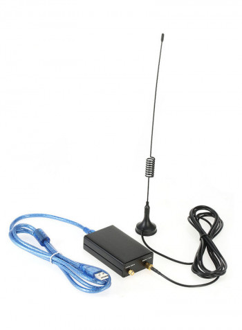 UV HF RTL-SDR USB Tuner Receiver E222 Black 31cm
