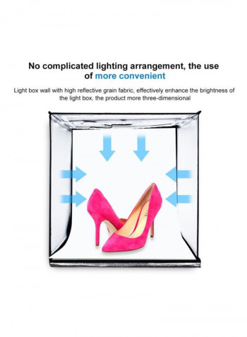 Foldable Photo Studio Box White
