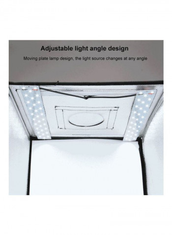 Foldable Photo Studio Box White