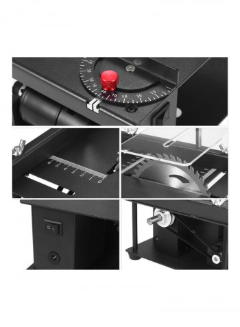 Multi-Functional Electric Cutting Machine Black/Silver/Red
