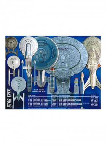 Star Trek U.S.S. Enterprise Scaled Model Kit