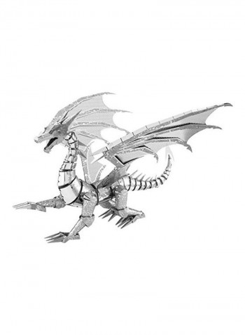 Set Of 3 Dragon 3D Metal Model Kits 11x6x2بوصة