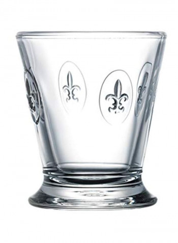6-Piece Glass Set Clear 9ounce