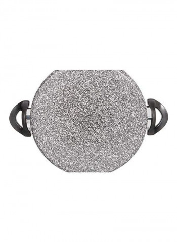 Shallow Pot Grey/Clear 30cm