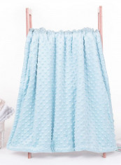 Solid Pattern Baby Blanket