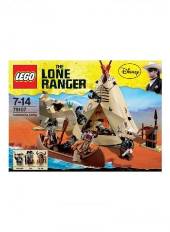 Disney The Lone Ranger Comanche Camp Building Toy Set