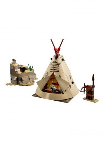 Disney The Lone Ranger Comanche Camp Building Toy Set