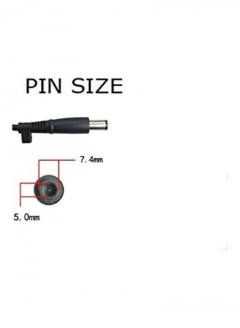 AC Adapter Compatible with Genuine 230W 19.5V HP Compaq EliteBook 608431-001 Black