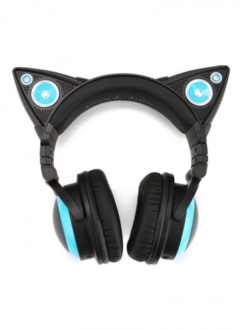 Cat Ear Headphones Blue/Black