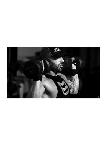 Cameron Hanes Keep Hammering Whey Protein Powder - Chocolate Caramel