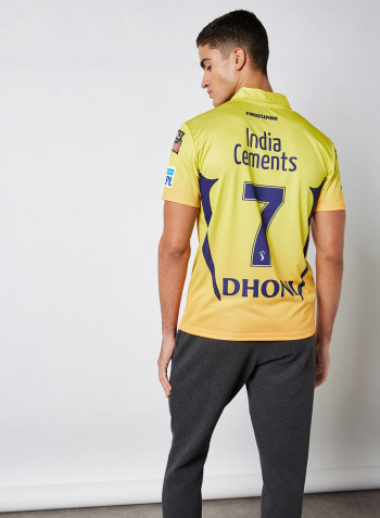 Chennai Super Kings Jersey Yellow