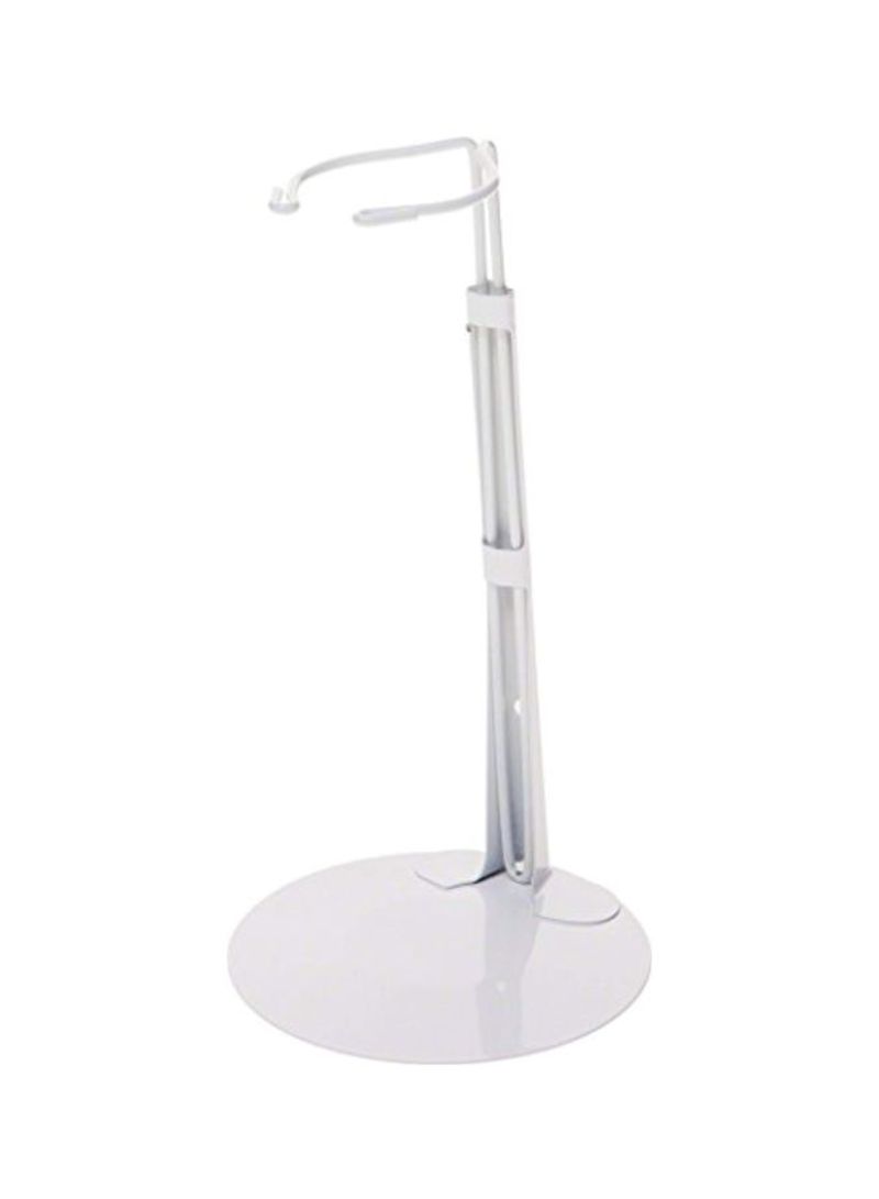 Doll Display Stand White 9.9x4.8x9.7inch