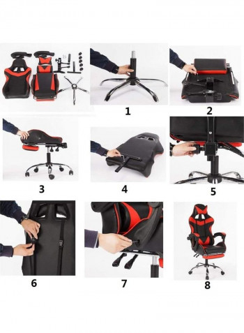 E-sports Gaming Chair Red 83 x 33 x 58cm