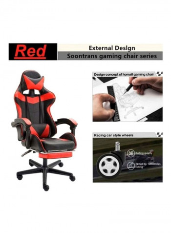 High Back Video Game Chair Black/Red