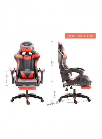 High Back Video Game Chair Black/Red