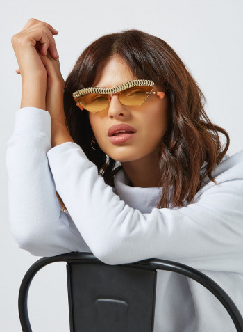 Women's Watch Out Asymmetrical Sunglasses