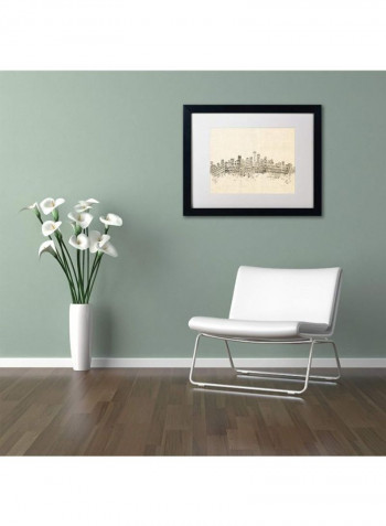 Scrambled Eggs Ii Canvas Wall Art Multicolour 24 x 24inch