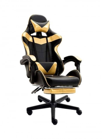 Office Gaming Chair Black/Gold 83 x 33 x 58cm