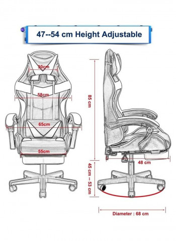 Video Game Chair Green/Black
