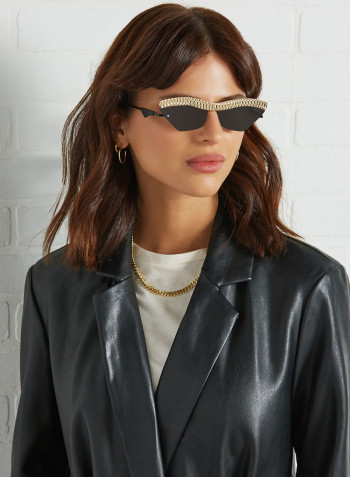Women's Watch Out Asymmetrical Sunglasses