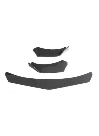 3-Piece Universal Car Front Lip Chin Bumper Body Kit for Honda Civic