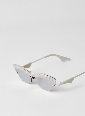 Women's Watch Out Asymmetrical Sunglasses