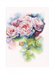 Bliss Counted Cross Stitch Kit White/Pink/Green reviews Bliss Counted Cross Stitch Kit White/Pink/Green