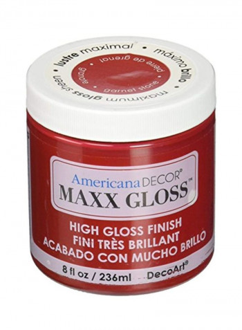 Maxx Gloss Acrylic Paint Garnet Stone